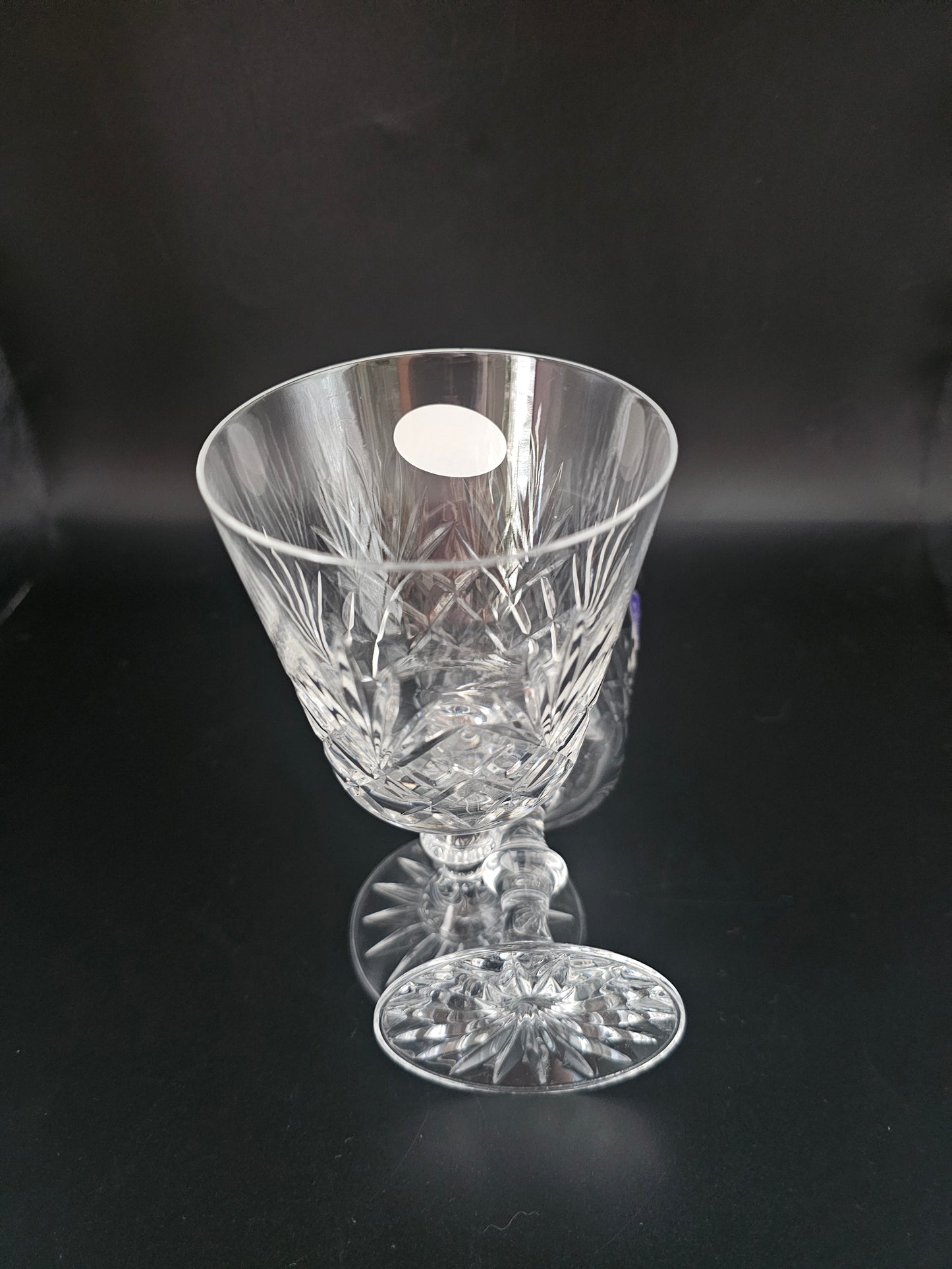 Pair of Royal Doulton Crystal Wine glasses 250ml