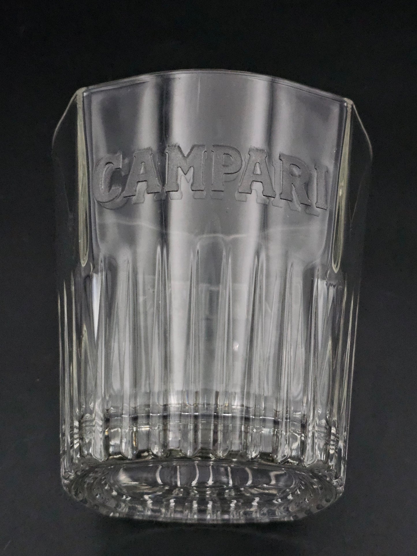 Campari Embossed Tumblers for Campari, Negroni or Gin & Tonic 350ml 13fl oz. Boxed set of 6