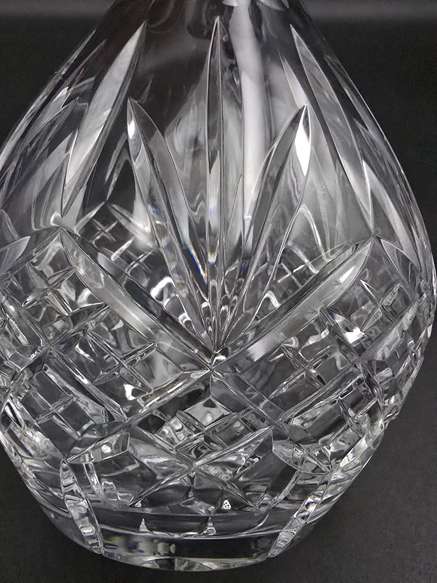 Edinburgh Crystal Balmoral Pattern Crystal Decanter