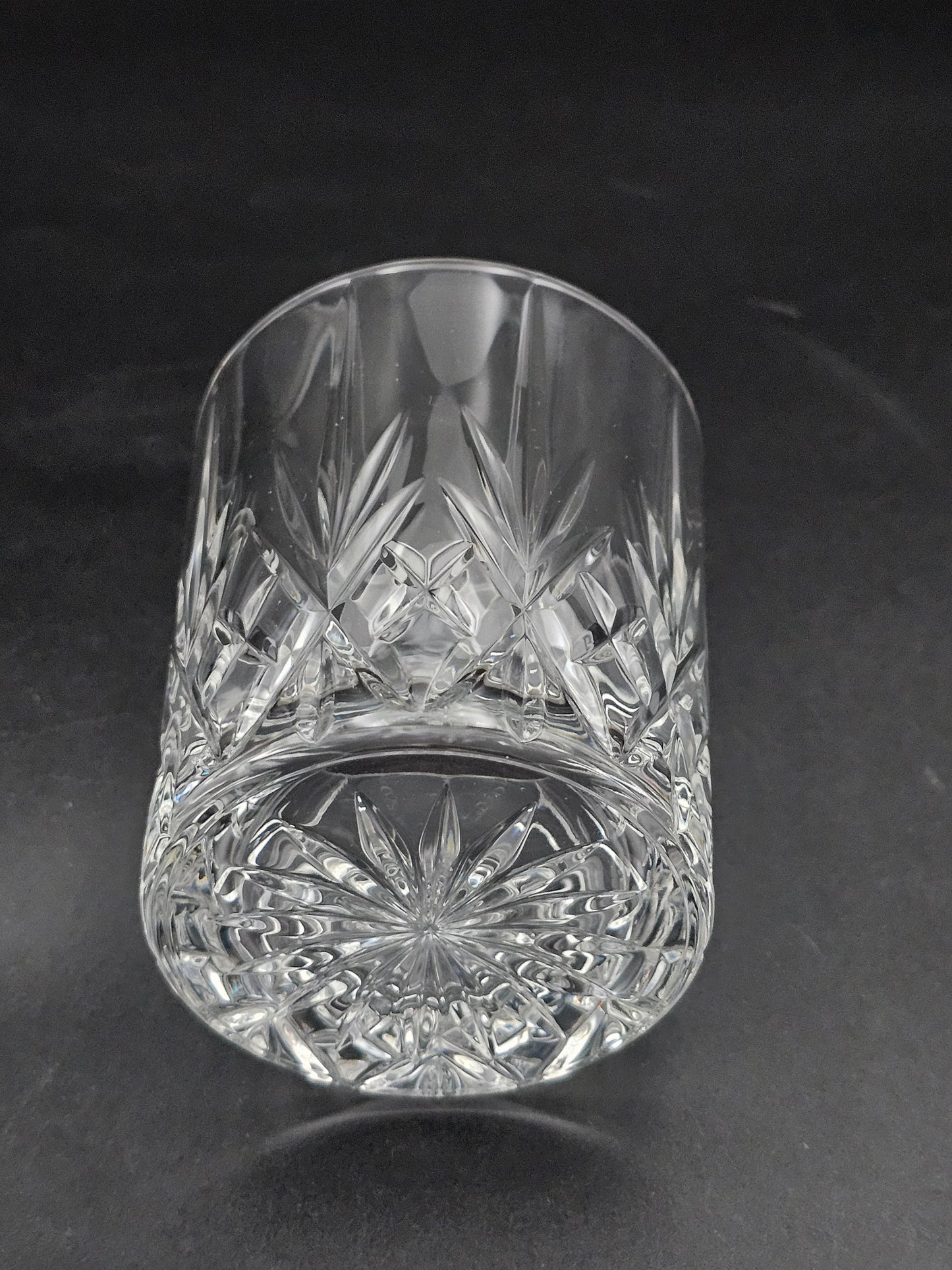 Set of 6 Crystal Whisky Tumblers 7oz