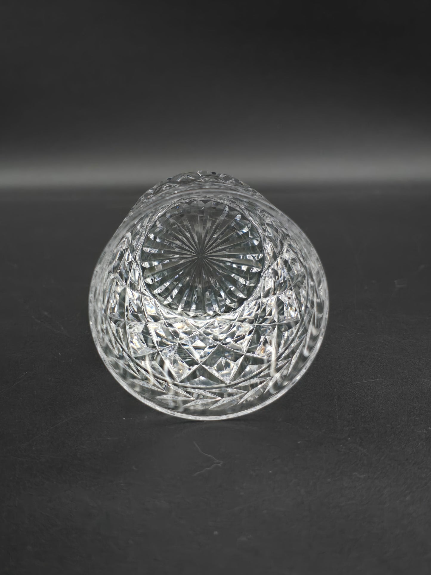 Set of 4 Stuart Crystal Cheltenham Pattern Crystal Tumblers. 7oz