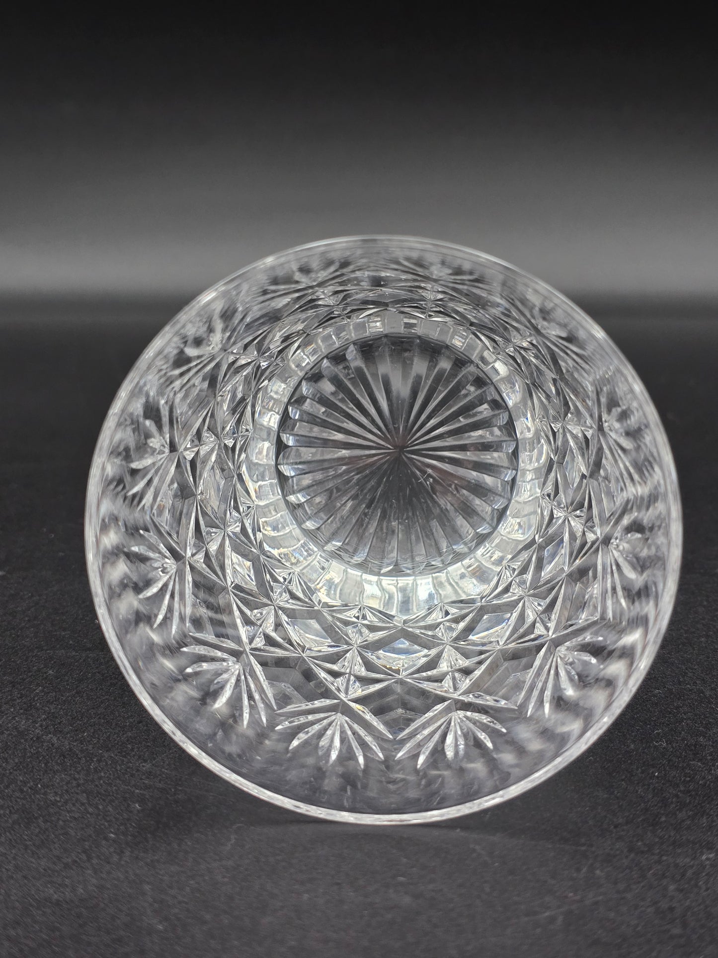 Set of 6 Stuart Crystal ‘Westbury’ Tumblers – 10oz – Star Cut Base – Signed Vintage Glasses – Heavy Bottom, Clear Ring – Immaculate Condition