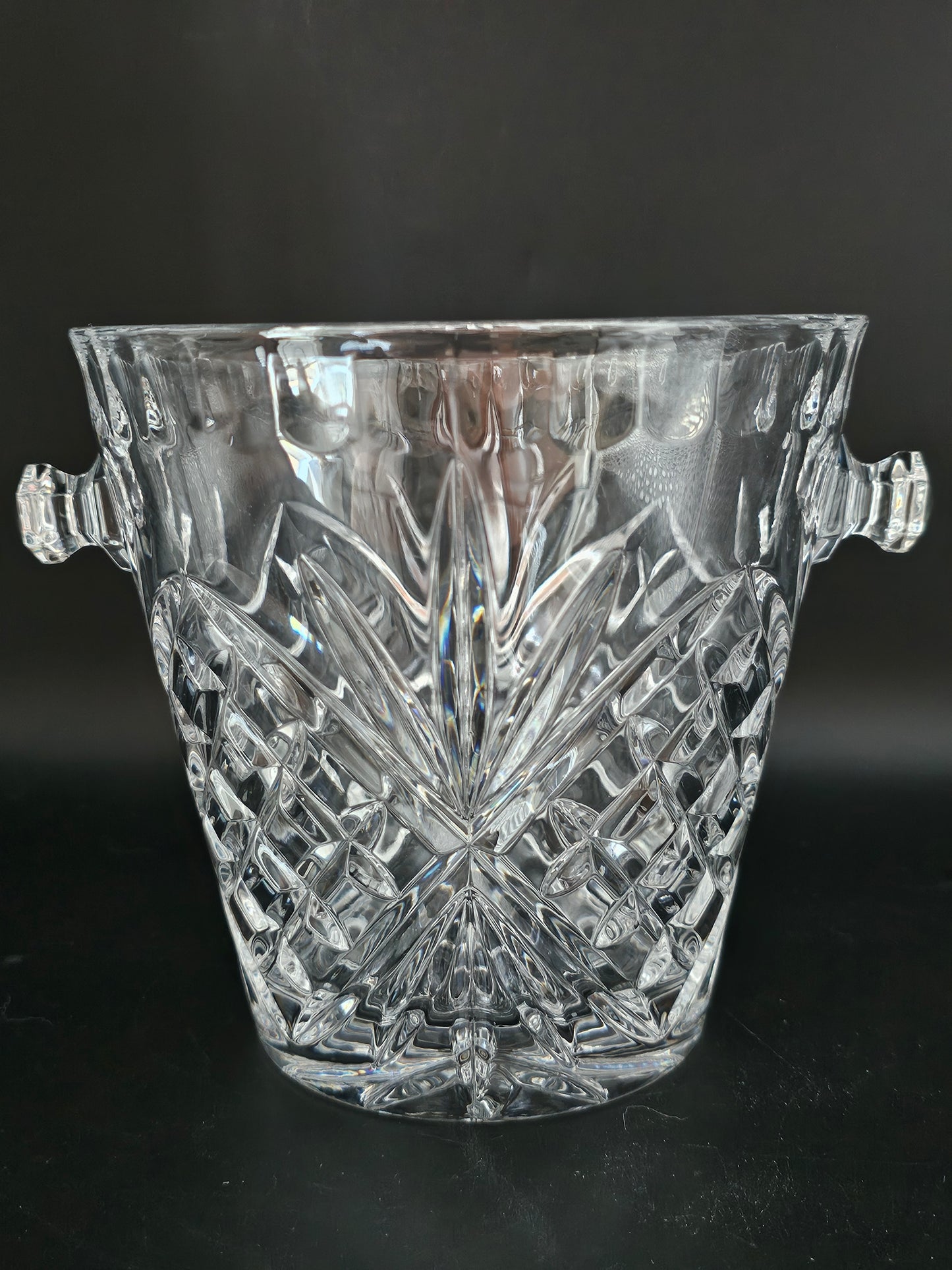 Royal Doulton Crystal Champagne Flutes & Ice Bucket set.
