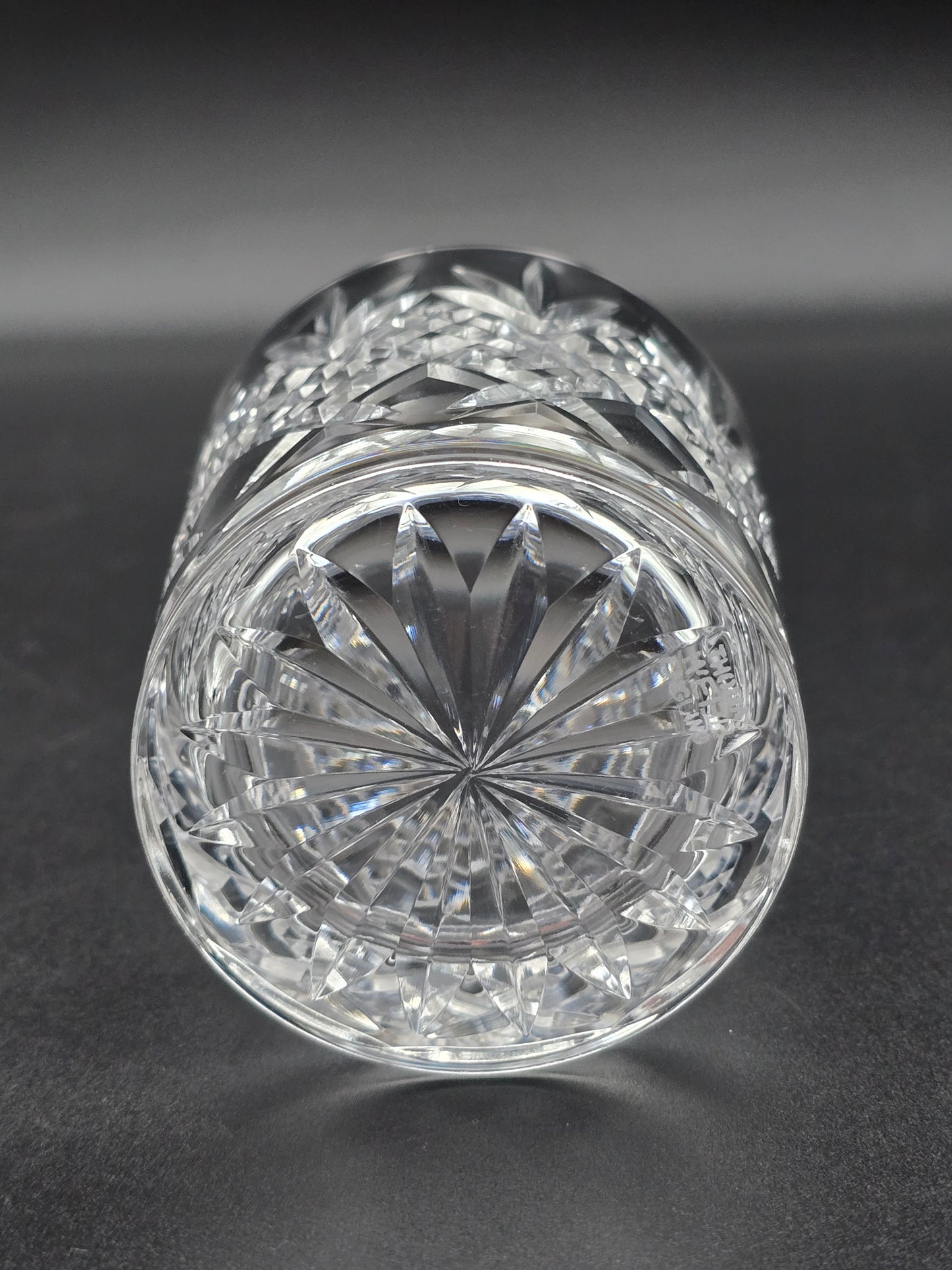 Set of 6 Thomas Webb Chiltern Pattern small 7oz Crystal tumblers
