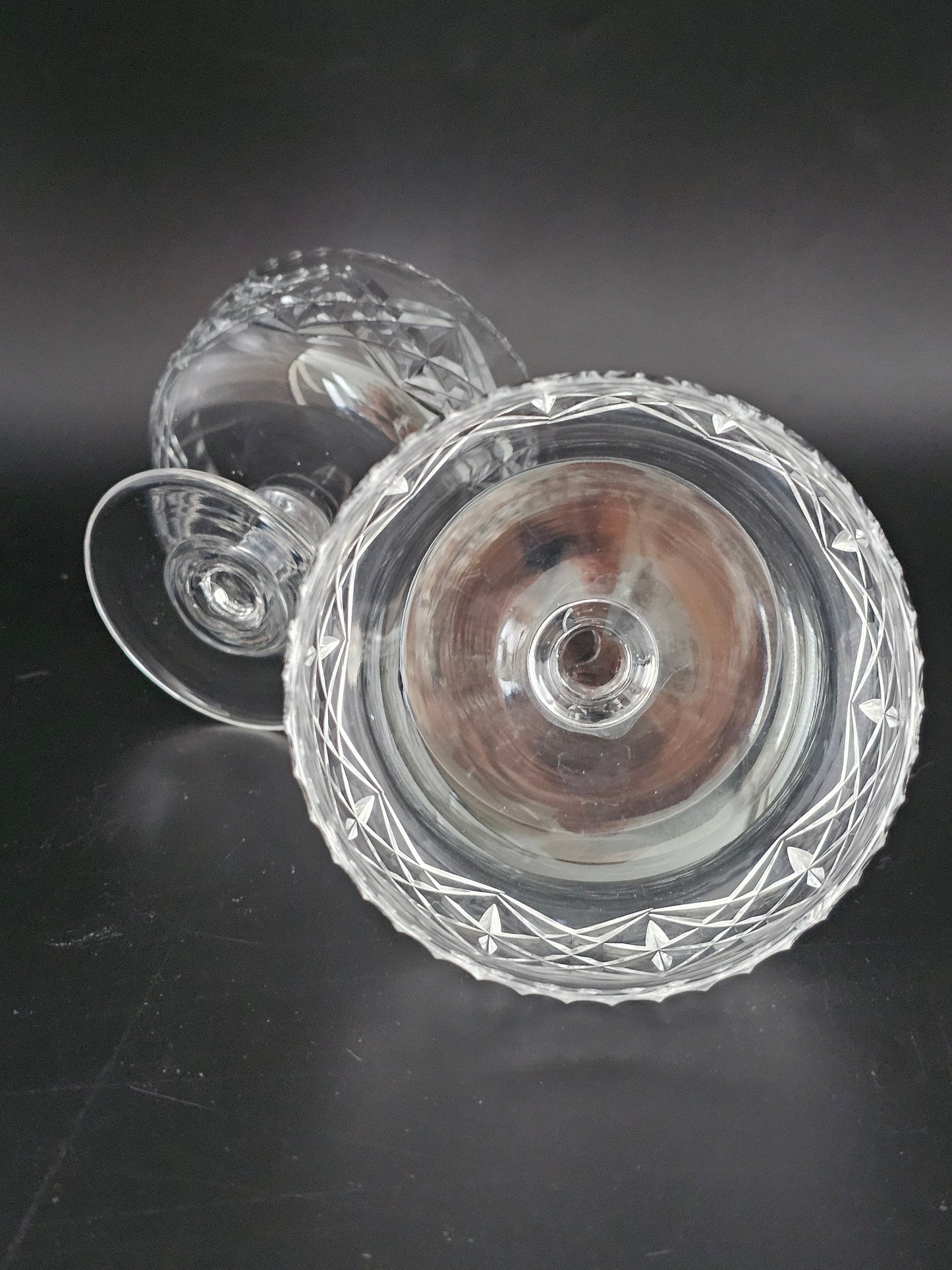 Pair of Crystal Glass Dessert/ice cream bowls.