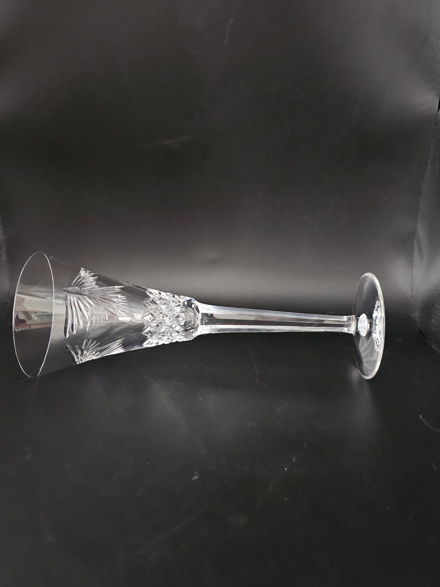 Waterford Crystal Glass Happiness Single  Champagne Flute. 23.5cm