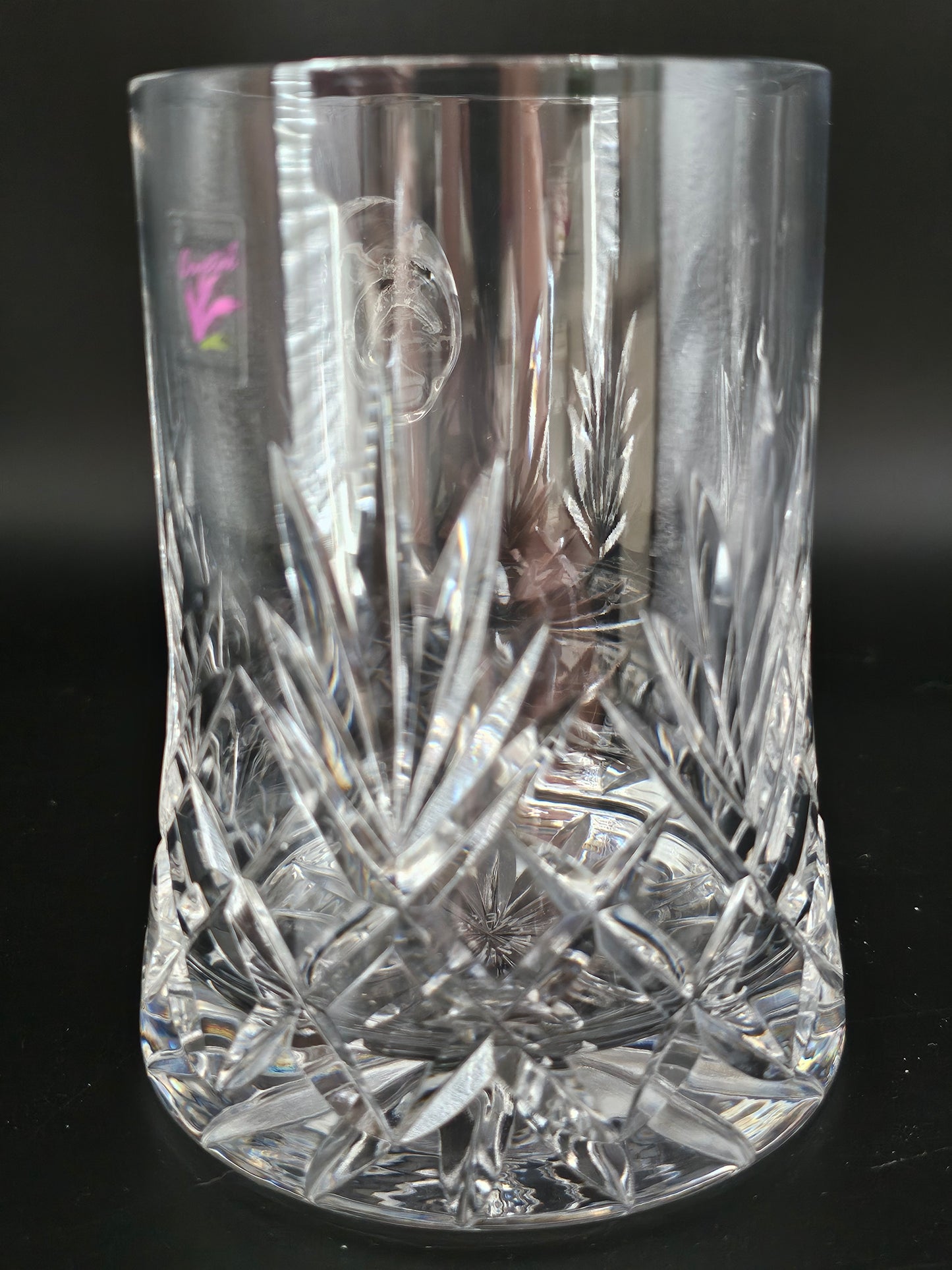 Beautiful, Large Caithness Crystal Tankard.570ml. Boxed.