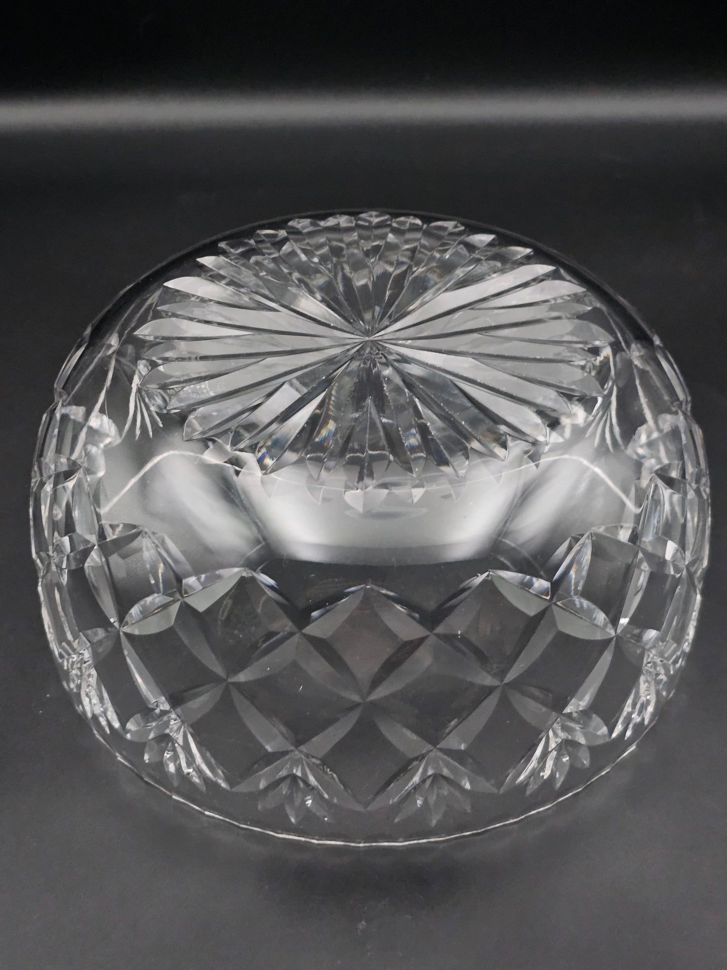 Royal Doulton Crystal Salad, Fruit or Trifle bowl 8"