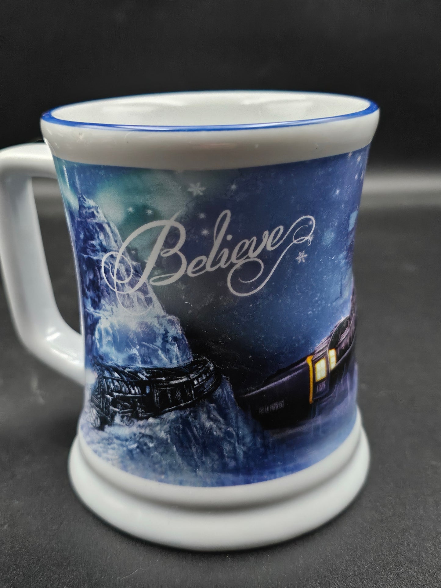 The Polar Express Believe Mug. Great for Hot chocolate kids Christmas