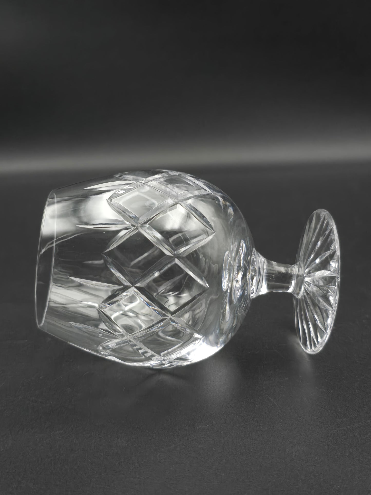 Set of 4 Crystal Brandy or Cognac glasses 11oz