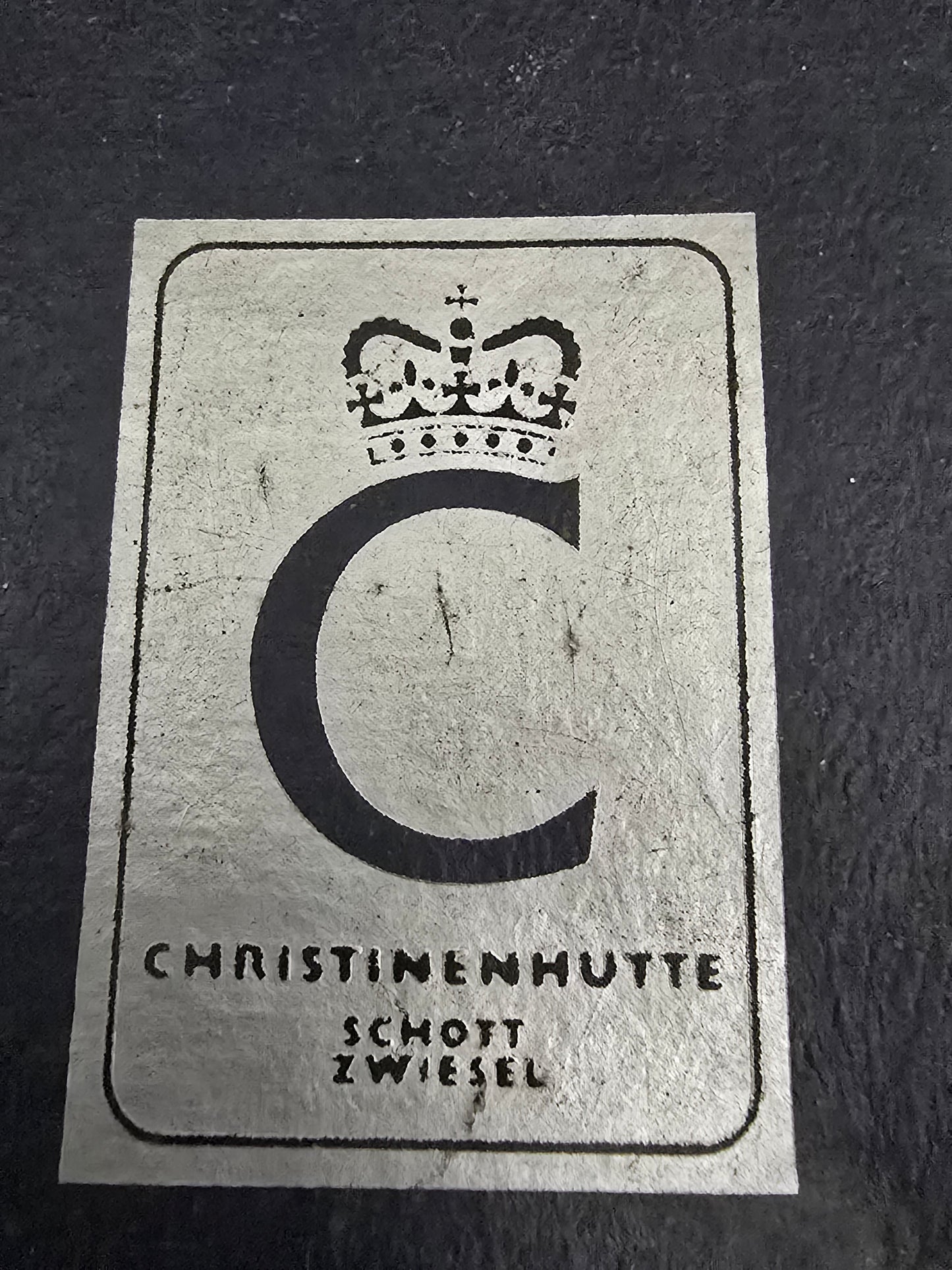 Pair of Schott Zwiesel Christine Hutte Wine glasses in Original box. 150ml