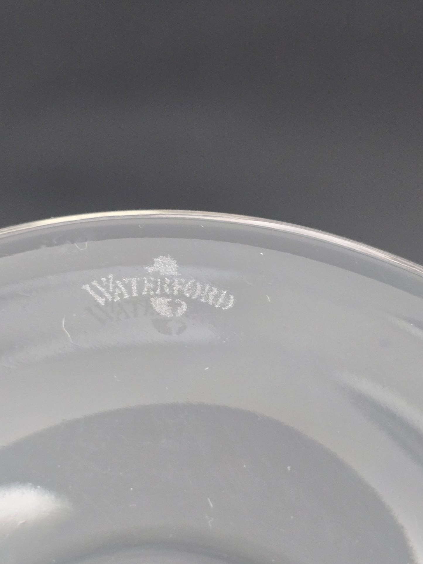 Waterford Crystal The Millennium Collection Toasting Goblets Pair. Fifth Toast - Peace. Boxed