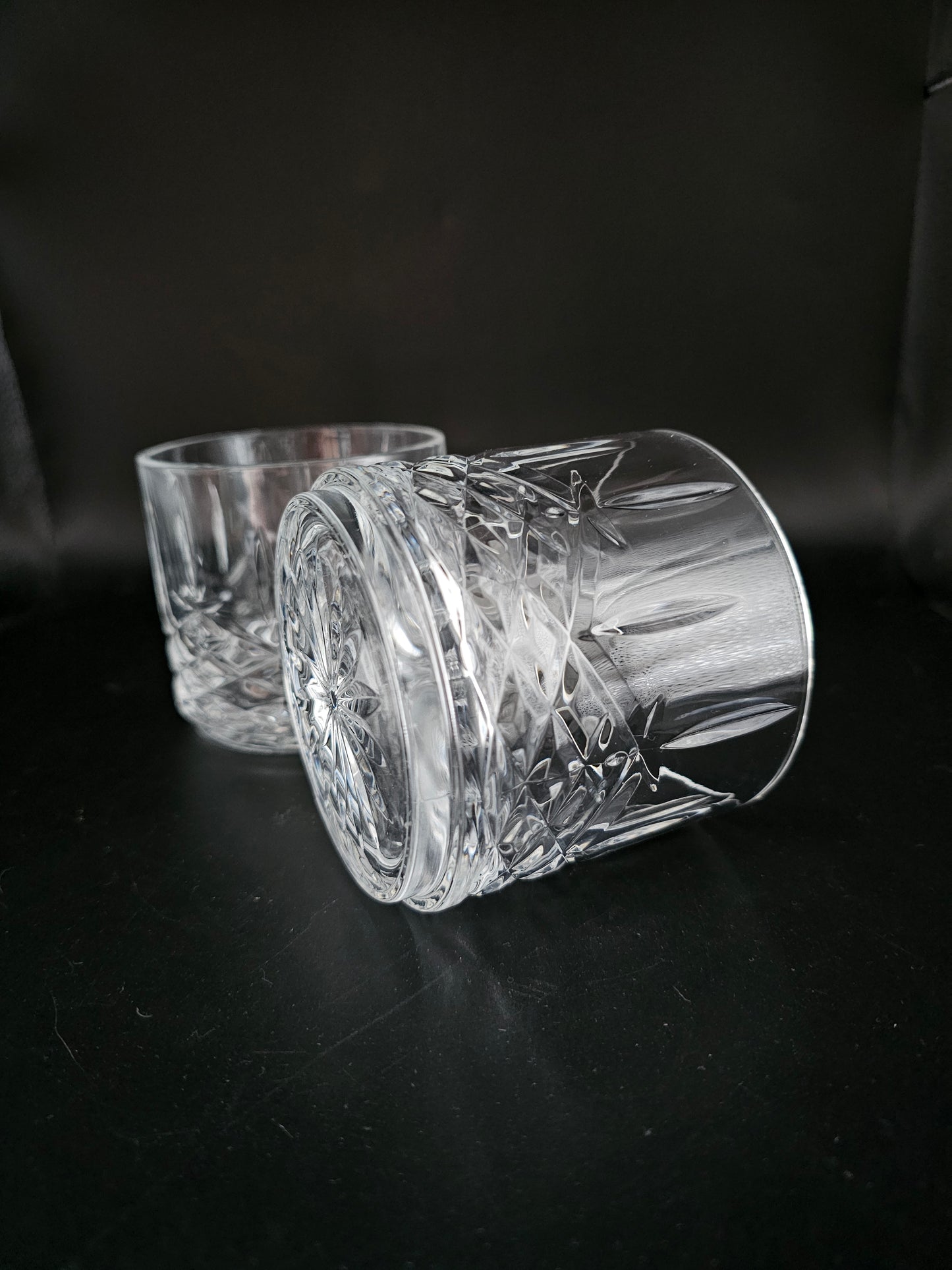 Marquis by Waterford Pair of Crystal Tumblers. Ideal for Whisky, Gin, Vodka or Rum. 12oz