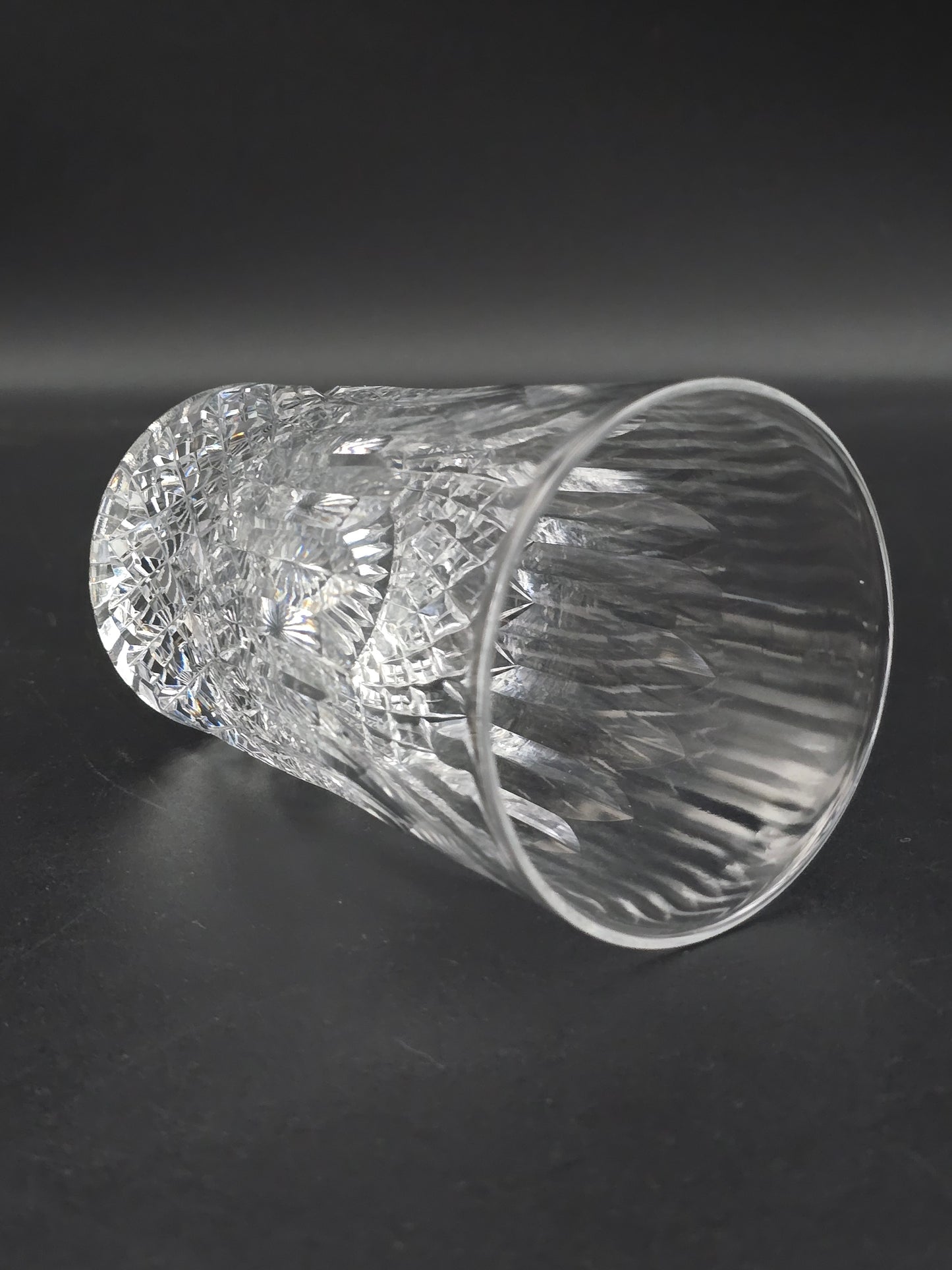 Set of 4 Galway Claddagh Irish Crystal Tumblers. 9oz.