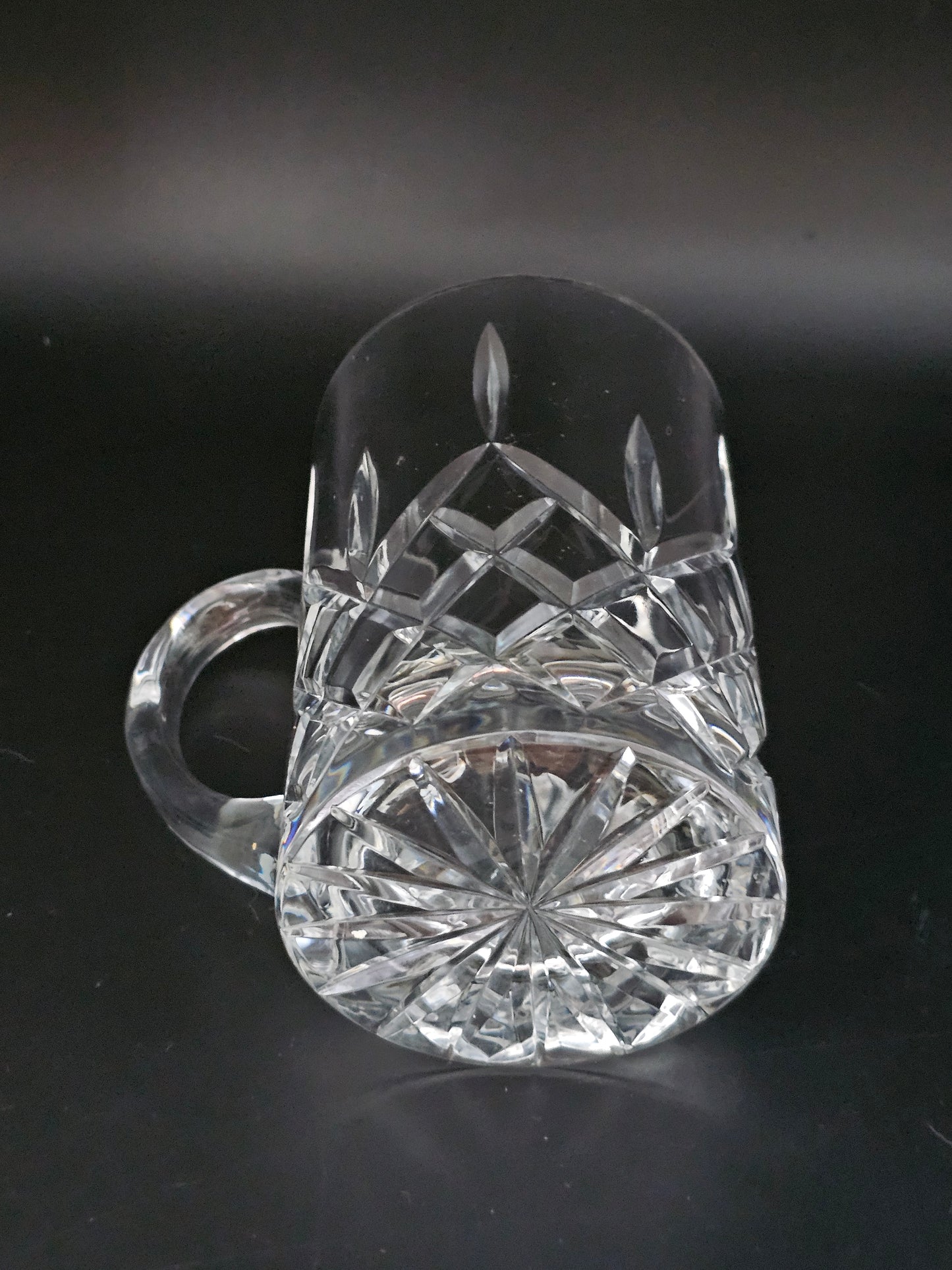 Large Galway Irish Crystal Tankard