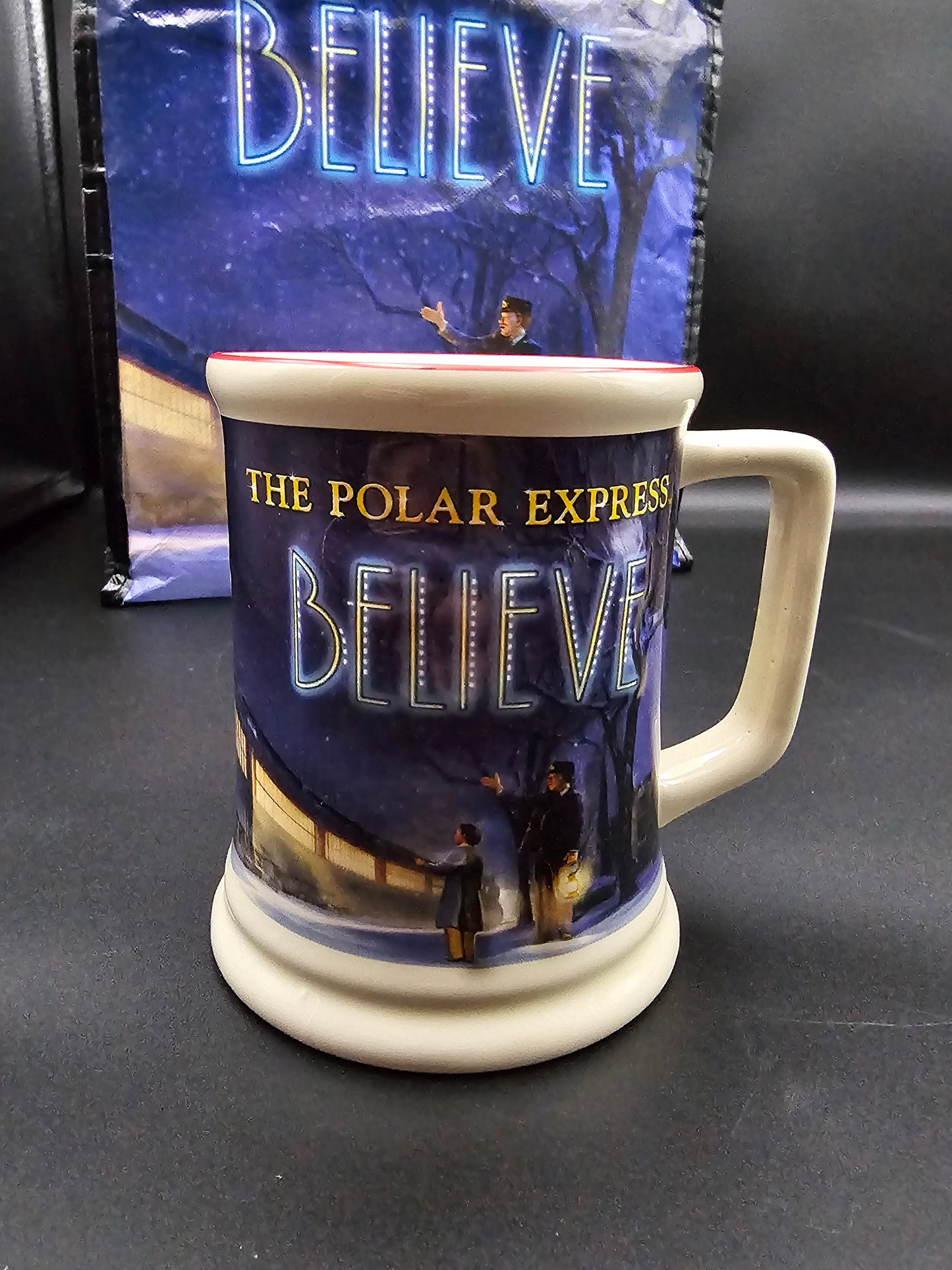 The Polar Express Mug with Polar Express bag