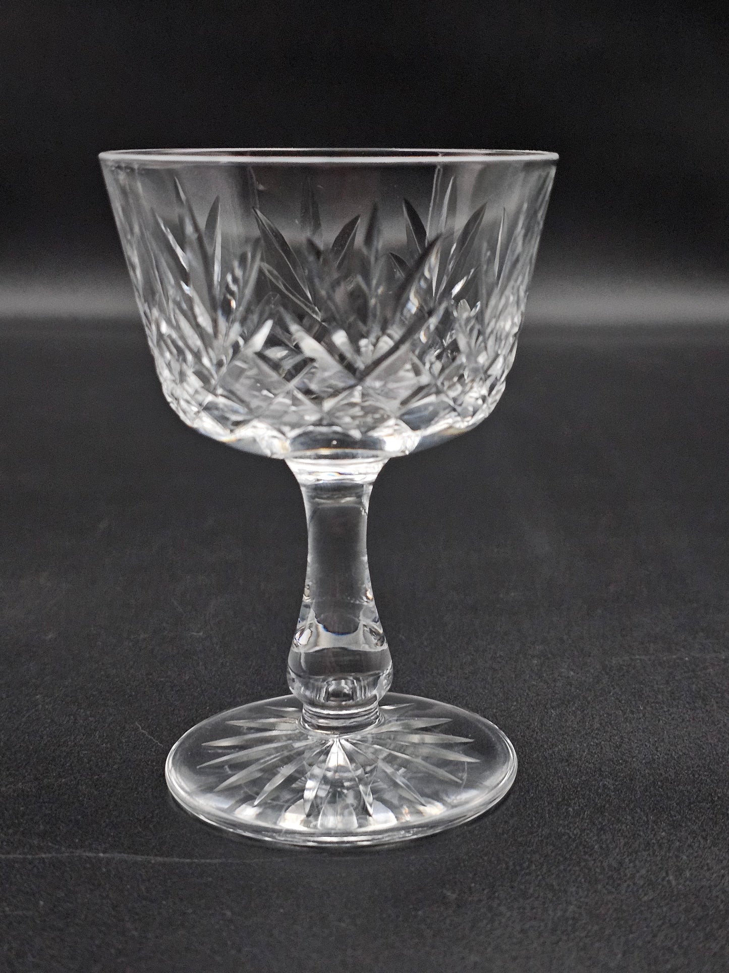 Set of 6 Crystal Champagne Coupes 150ml