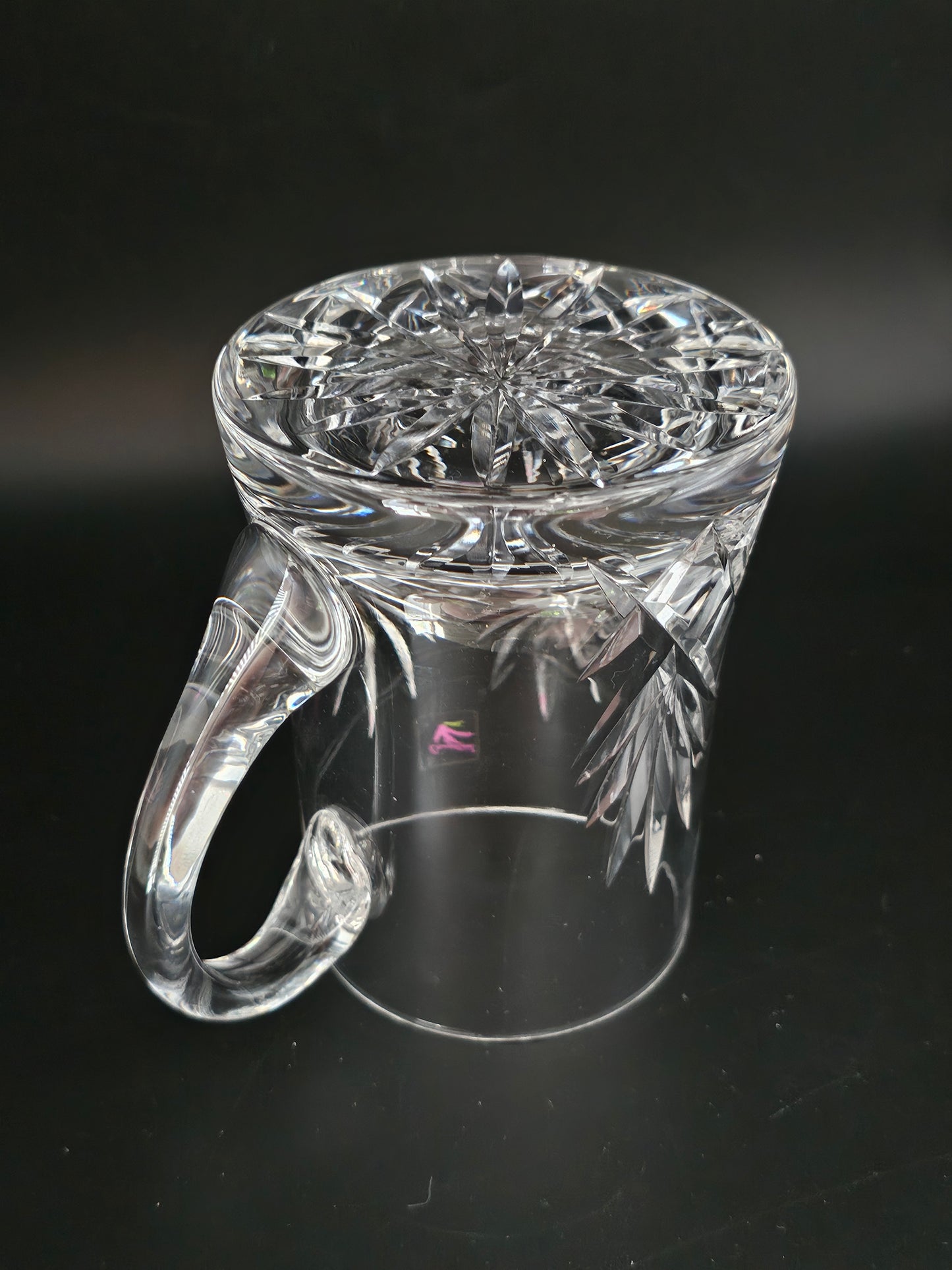 Beautiful, Large Caithness Crystal Tankard.570ml. Boxed.