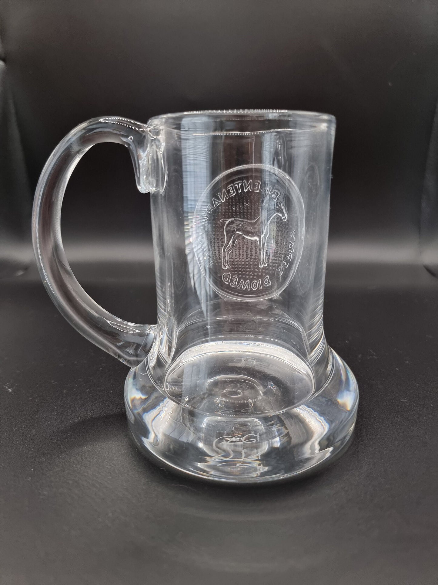 Dartington Crystal Tankard Diomed Derby 1979