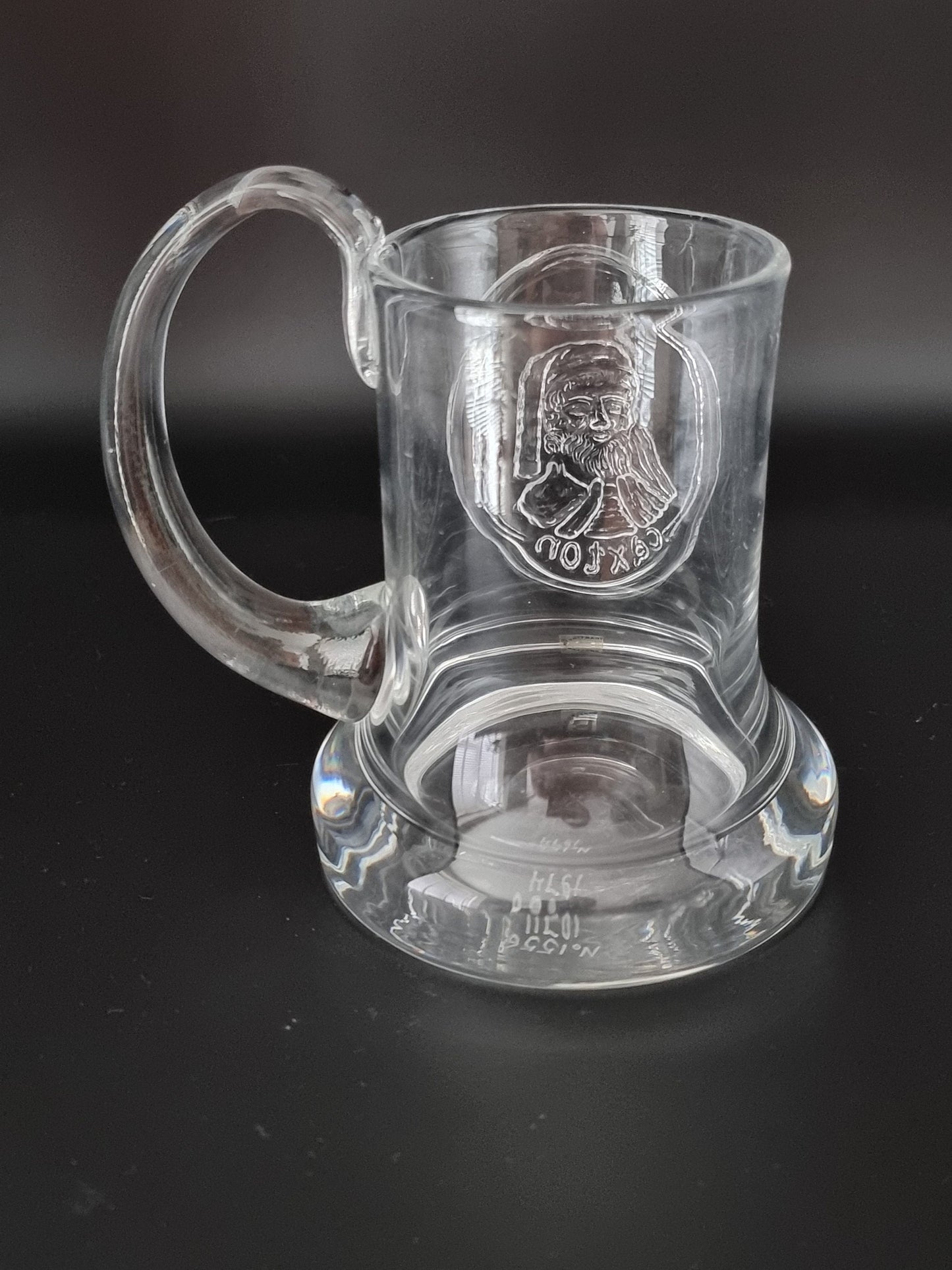 Dartington Crystal Tankard Caxton 1974