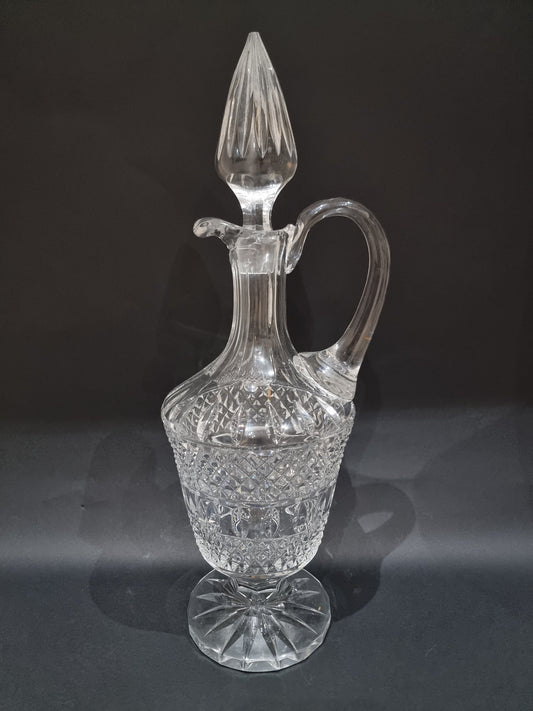 Stunning vintage Crystal Glass Wine Decanter